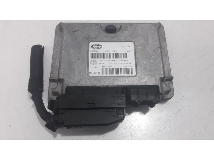 Engine management computer from a Fiat Panda (169) 1.2 Fire 2004