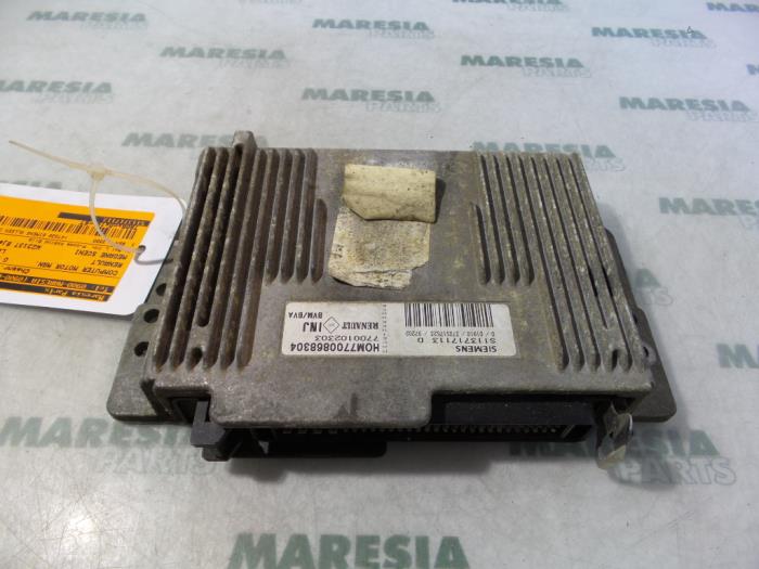 Used Engine management computer Renault Megane Scénic (JA) 2.0 RT Price € 50,00 Margin scheme offered by Maresia Parts