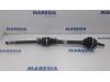Front drive shaft, right from a Peugeot 308 (4A/C), 2007 / 2015 1.6 VTI 16V, Hatchback, Petrol, 1.598cc, 88kW (120pk), FWD, EP6; 5FW, 2007-09 / 2014-10, 4A5FW; 4C5FW 2008