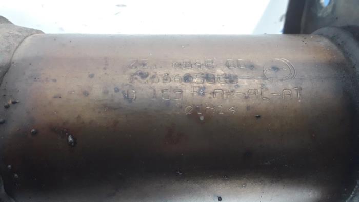 Exhaust front section from a Citroën Jumper (U9)  2014