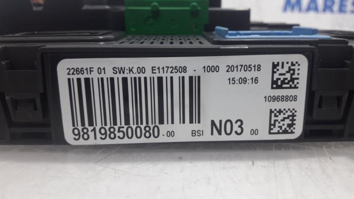 Engine management computer from a Peugeot 2008 (CU) 1.2 Vti 12V PureTech 82 2017