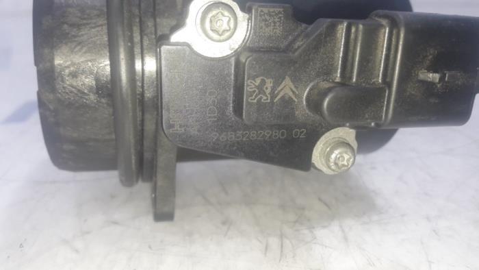 Airflow meter from a Peugeot 508 (8D) 1.6 HDiF 16V 2011