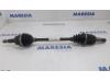 Drive shaft, rear right from a Peugeot 508 (8D), 2010 / 2018 2.0 Hybrid4 16V, Saloon, 4-dr, Electric Diesel, 1.997cc, 120kW (163pk), 4x4, DW10CTED4; RHC, 2010-11 / 2018-12, 8DRHC 2013