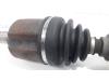 Front drive shaft, left from a Citroën C-Crosser 2.2 HDiF 16V 2008