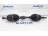 Front drive shaft, left from a Citroen C-Crosser, 2007 / 2012 2.2 HDiF 16V, SUV, Diesel, 2.179cc, 115kW (156pk), 4x4, DW12METED4; 4HN, 2007-02 / 2012-12 2008