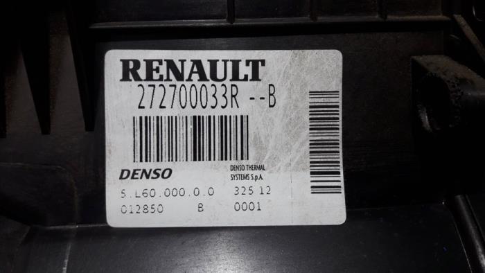 Heizgehäuse van een Renault Master IV (MA/MB/MC/MD/MH/MF/MG/MH) 2.3 dCi 16V 2013