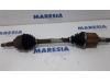 Front drive shaft, left from a Citroen C6 (TD), 2005 / 2012 2.2 HdiF 16V, Saloon, 4-dr, Diesel, 2.179cc, 125kW (170pk), FWD, DW12BTED4; 4HT, 2006-06 / 2012-12, TD4HT 2007