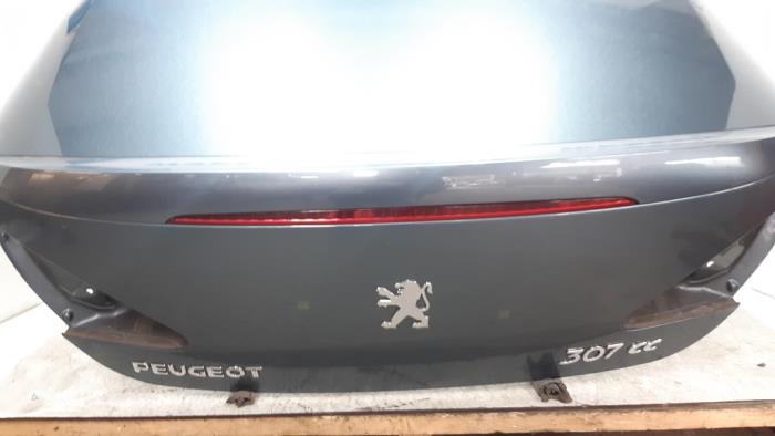 Tailgate from a Peugeot 307 CC (3B) 2.0 16V 2007