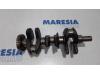 Crankshaft from a Renault Clio IV (5R), 2012 / 2021 0.9 Energy TCE 90 12V, Hatchback, 4-dr, Petrol, 898cc, 66kW (90pk), FWD, H4B408; H4BB4, 2015-07 / 2021-08, 5R22; 5R24; 5R32; 5R2R; 5RB2; 5RD2; 5RE2; 5RH2 2016