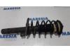 Front shock absorber rod, left from a Peugeot 207/207+ (WA/WC/WM), 2006 / 2015 1.6 16V VTi, Hatchback, Petrol, 1.598cc, 88kW (120pk), FWD, EP6; 5FW, 2007-03 / 2009-06, WA5FW; WC5FW 2007