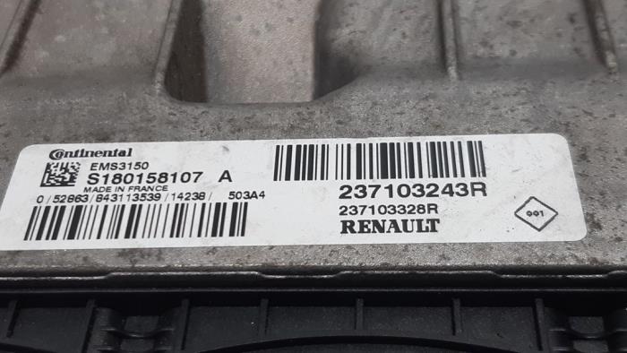 Ordinateur gestion moteur d'un Renault Scénic III (JZ) 1.2 16V TCe 130 2014