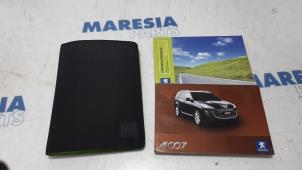 Used Instruction Booklet Peugeot 4007 (VU/VV) 2.4 16V Price € 20,00 Margin scheme offered by Maresia Parts