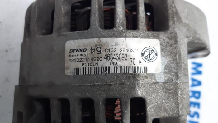 Dynamo Fiat Panda 1.2 Fire - 46843093 188A4000 DENSO