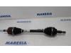 Front drive shaft, left from a Peugeot 508 SW (8E/8U), 2010 / 2018 2.0 RXH HYbrid4 16V, Combi/o, Electric Diesel, 1.997cc, 147kW (200pk), 4x4, DW10CTED4; RHC, 2010-11 / 2018-12, 8URHC 2012