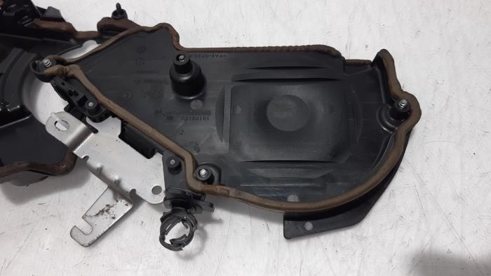Timing cover from a Peugeot 308 SW (L4/L9/LC/LJ/LR) 1.6 BlueHDi 120 2015