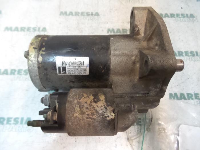 Gebrauchte Anlasser Peugeot 206 (2A/C/H/J/S) 1.1 XN,XR Preis € 30,00 Margenregelung angeboten von Maresia Parts