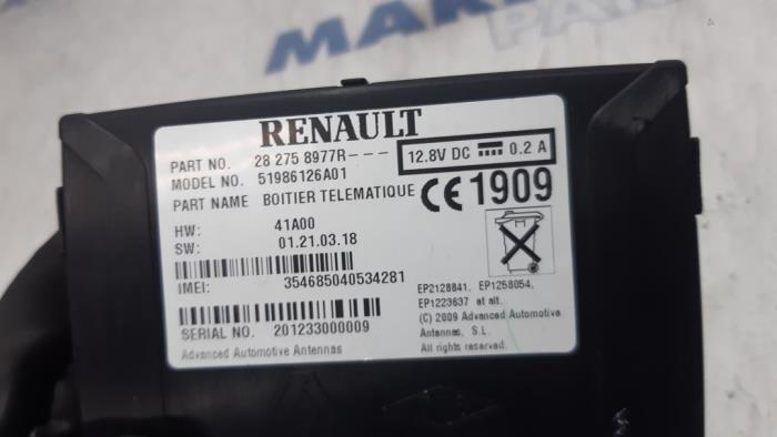 Module téléphone d'un Renault Clio IV (5R) 0.9 Energy TCE 90 12V 2013