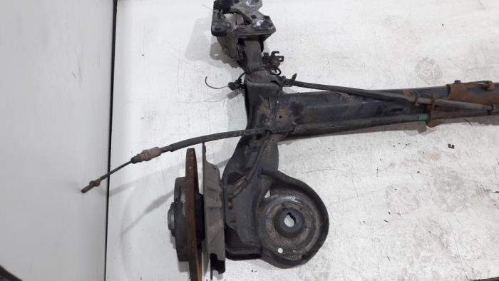 Rear-wheel drive axle from a Renault Espace (JK) 2.0 dCi 16V 175 FAP 2007