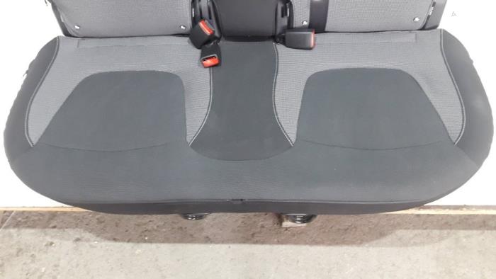 Rear bench seat from a Renault Captur (2R) 1.2 TCE 16V EDC 2013