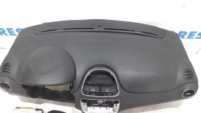Airbag set + dashboard z Fiat Punto Evo (199) 1.4 2012