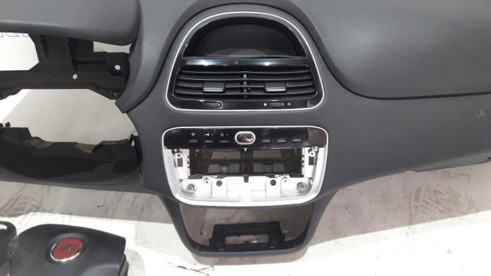 Airbag set + dashboard z Fiat Punto Evo (199) 1.4 2012