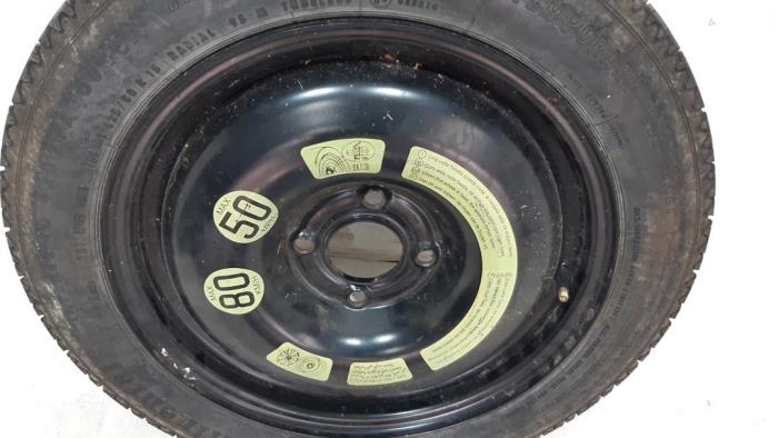 Space-saver spare wheel from a Peugeot 207 CC (WB) 1.6 16V 2008