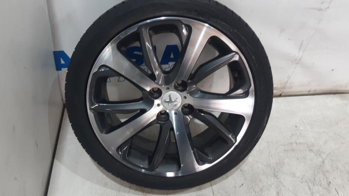 Sport rims set + tires Peugeot 208 I 1.6 Vti 16V - 9673773777 Alloy PEUGEOT