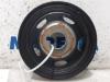 Crankshaft pulley from a Peugeot 208 I (CA/CC/CK/CL) 1.6 Blue HDi 100 2017