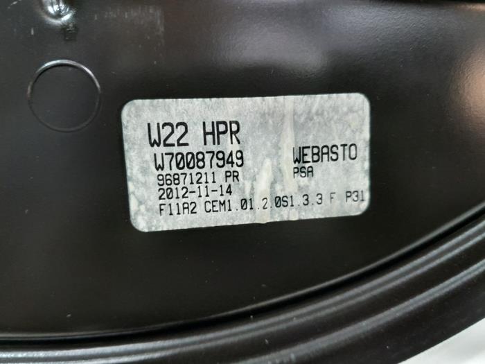 Podsufitka z Peugeot 508 SW (8E/8U) 1.6 e-HDi 16V 2012