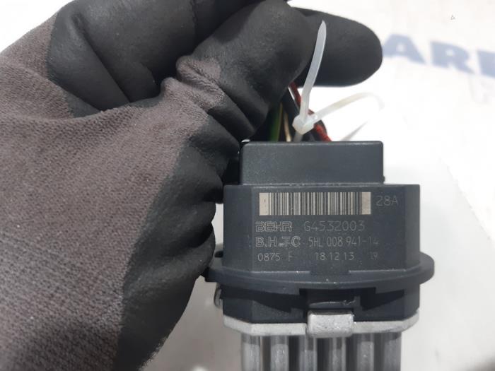 Heater resistor Citroen C3 1.2 VTi 82 12V G4532003