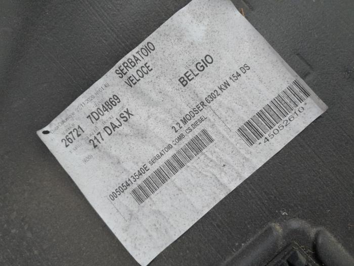 Depósito de un Alfa Romeo Stelvio (949) 2.2d 16V 210 Q4 2021