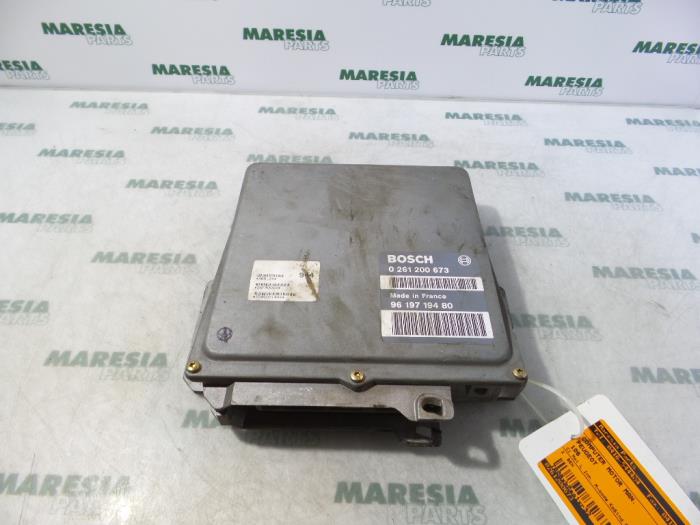 Used Engine management computer Peugeot 106 Price € 50,00 Margin scheme offered by Maresia Parts