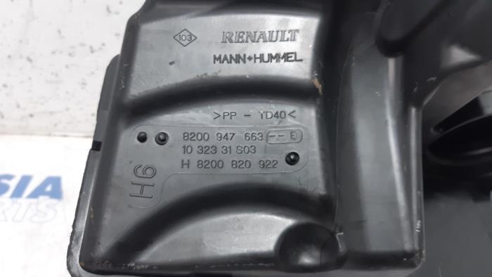 Obudowa filtra powietrza z Renault Megane III Berline (BZ) 1.5 dCi 105 2013