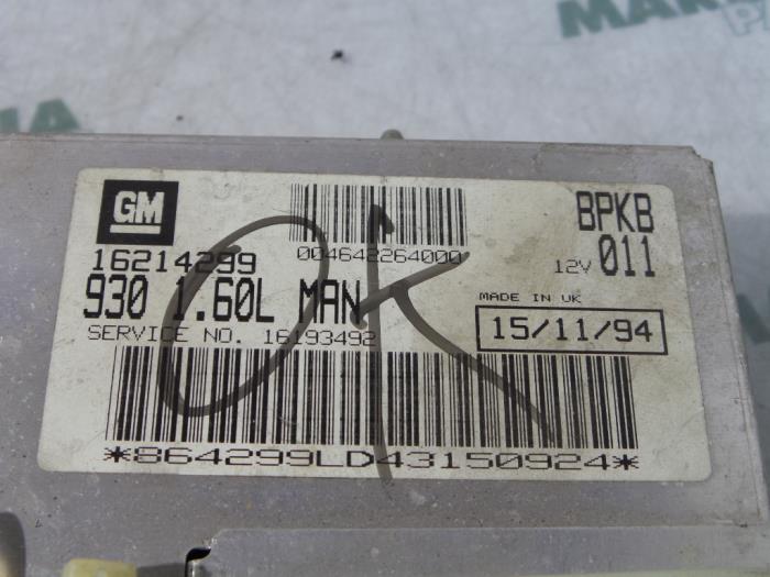 Engine management computer from a Alfa Romeo 145 (930A) 1.6 ie 1995