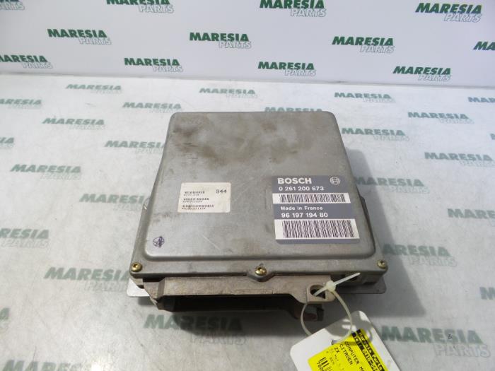 Used Engine management computer Citroen ZX 1.4i Aura,Avantage,Familiale,Reflex Price € 25,00 Margin scheme offered by Maresia Parts