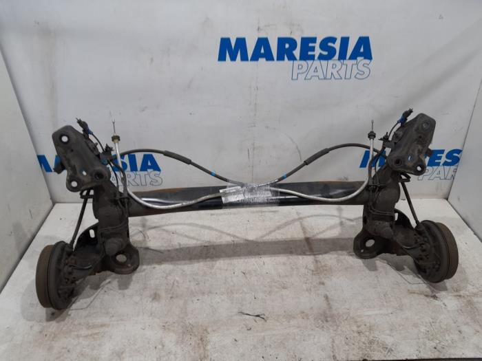 Gebrauchte Hinterachse Vorderradantrieb Peugeot 208 I (CA/CC/CK/CL) 1.0 Vti 12V PureTech Preis € 105,00 Margenregelung angeboten von Maresia Parts