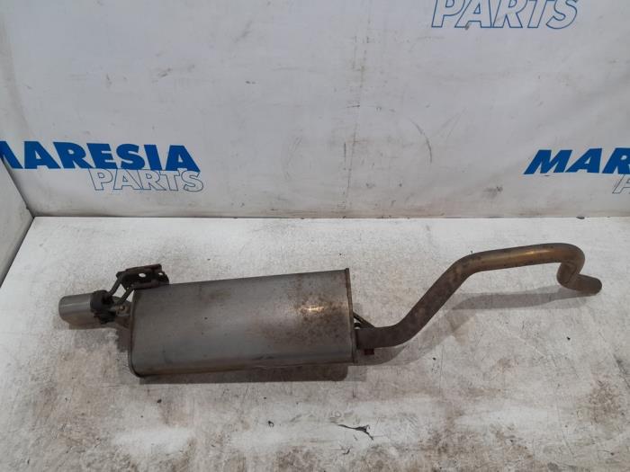 Ligne D’échappement Complète Pour Fiat Punto 1.7 D (176) – Silencieux Avant + Tuyau – Acier Aluminié – Homologué E