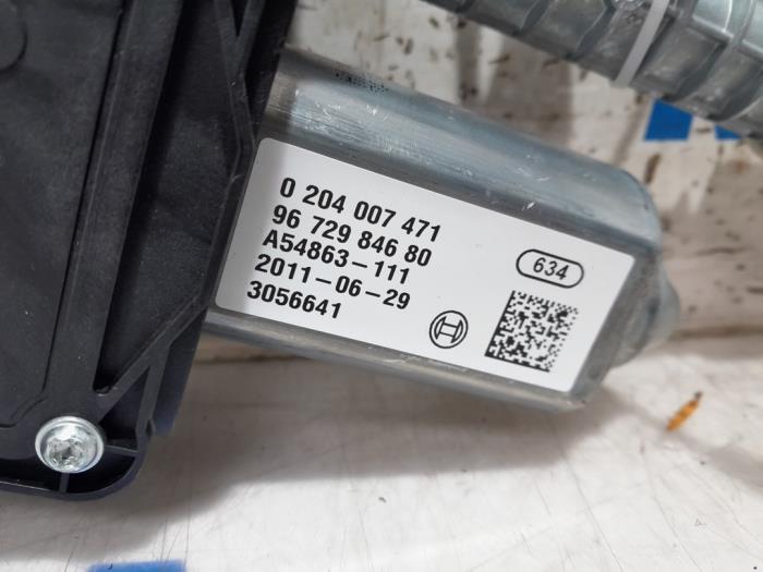 Parking brake mechanism Citroen DS4 1.6 16V VTi 120 1637144480 5FS