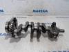 Crankshaft from a Renault Scénic III (JZ), 2009 / 2016 2.0 16V CVT, MPV, Petrol, 1.997cc, 103kW (140pk), FWD, M4R711; M4RF7; M4R710; M4R713, 2009-02 / 2016-09, JZ0G0; JZ0P0; JZ1E0; JZ1P0; JZDP0 2010