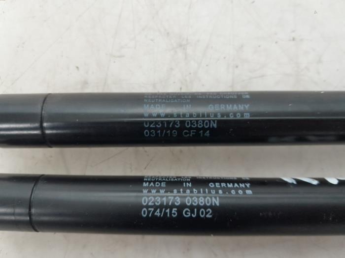 Set of tailgate gas struts Alfa Romeo 159 1.9 JTS 16V - 60680087 STABILUS