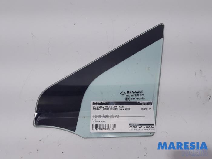 Usados Ventanilla triangular izquierda delante Renault Grand Scénic III (JZ) 1.4 16V TCe 130 Precio € 20,00 Norma de margen ofrecido por Maresia Parts