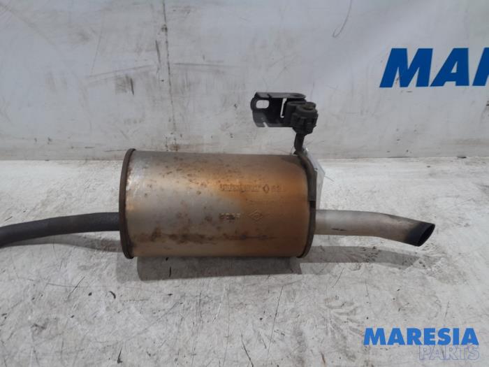 Exhaust rear silencer from a Renault Captur (2R) 0.9 Energy TCE 12V 2016