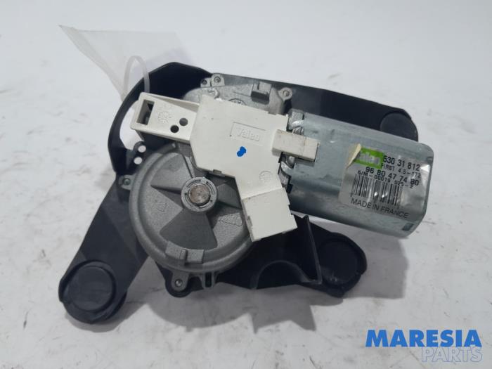 Rear window wiper motor