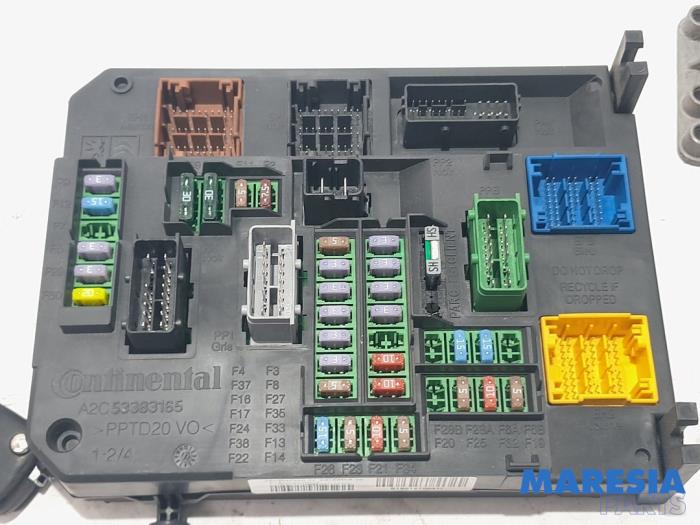 Engine management computer Citroen C4 Berline 1.6 16V VTi - 9666319180 ...