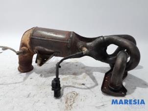 Used Exhaust manifold + catalyst Peugeot 208 I (CA/CC/CK/CL) 1.4 16V Price € 210,00 Margin scheme offered by Maresia Parts