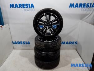 Used Sport rims set + tires Renault Megane III Coupe (DZ) 1.2 16V TCE 115 Price € 350,00 Margin scheme offered by Maresia Parts