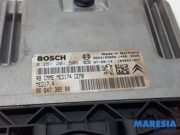 Engine management computer from a Peugeot 308 (4A/C) 1.6 16V THP 150 2008