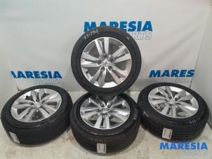 Used Sport rims set + tires Peugeot 308 SW (L4/L9/LC/LJ/LR) 1.6 BlueHDi 120 Price € 349,00 Margin scheme offered by Maresia Parts