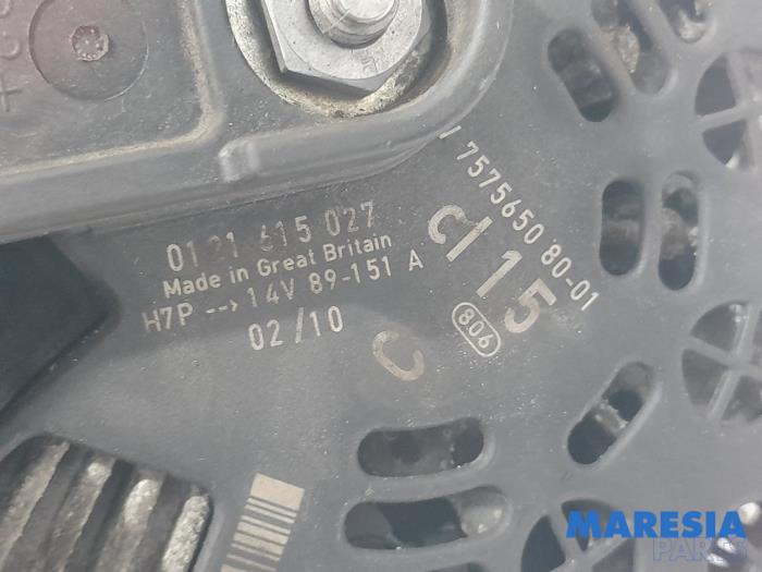 Dynamo Peugeot 3008 I 1.6 16V THP 155 - 5702L3 5FV BOSCH