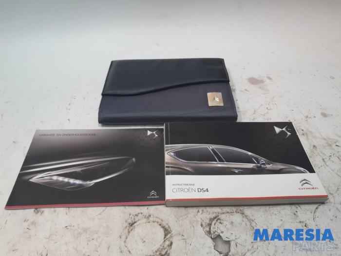 Używane Instrukcja Citroen DS4 (NX) 1.6 16V VTi 120 Cena € 20,00 Procedura marży oferowane przez Maresia Parts